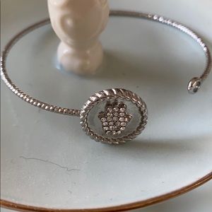 Stainless Steel Bangle Bracelet Good Luck Hamsa ✋
